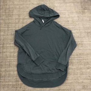Z Supply high low hoodie with front pockets